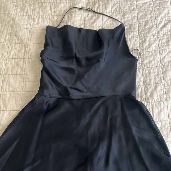 Zara Black Halter Dress - Picture 3 of 12